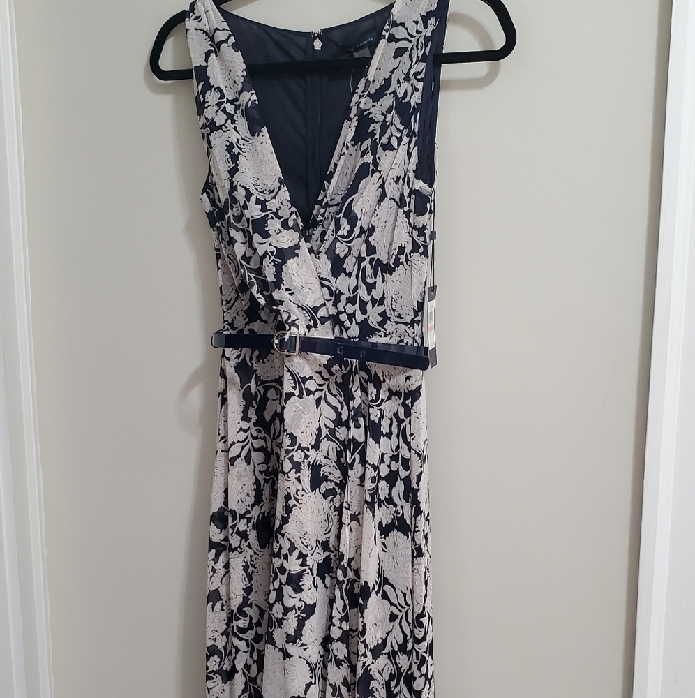 Tommy Hilfiger Floral Chiffon Maxi Dress